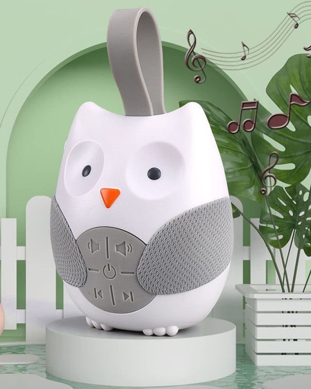 Maquina Robot Monitor Sueño Ruido Buho Cuna Dormir Bebes Lau-2