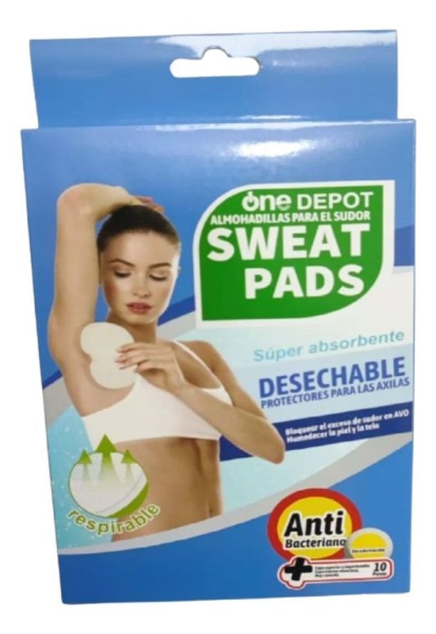 Almohadillas Desechables Absorber Sudor Axilas 7 Pack Jhn-0