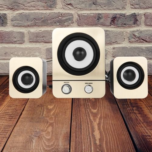 Altavoces Computadora 3.5mm USB Escritorio PC Portátil Jhn-3