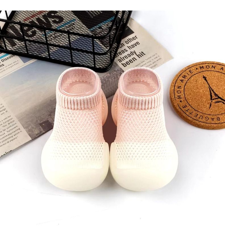 Set de 2 Zapato Calcetín Antideslizante Bebé Jhn-2