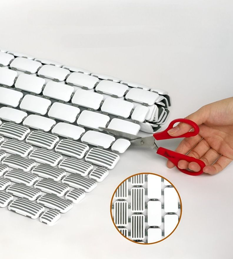 Alfombra Baño Ducha Antideslizante Agujeros Drenaje Jhn-7