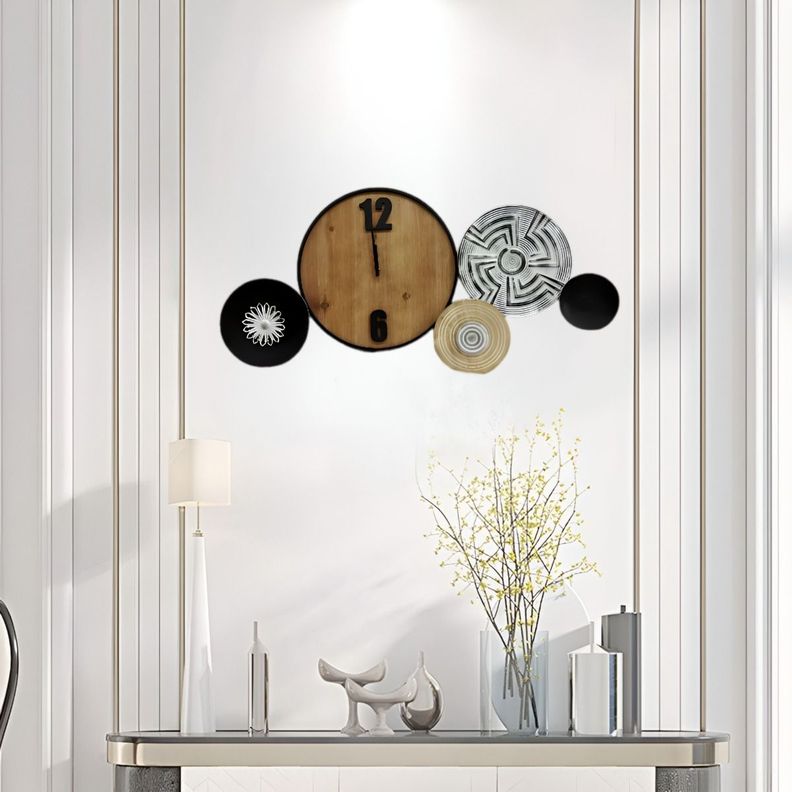 Reloj Pared Granja Grande Rústico Decorativo Jhn-4