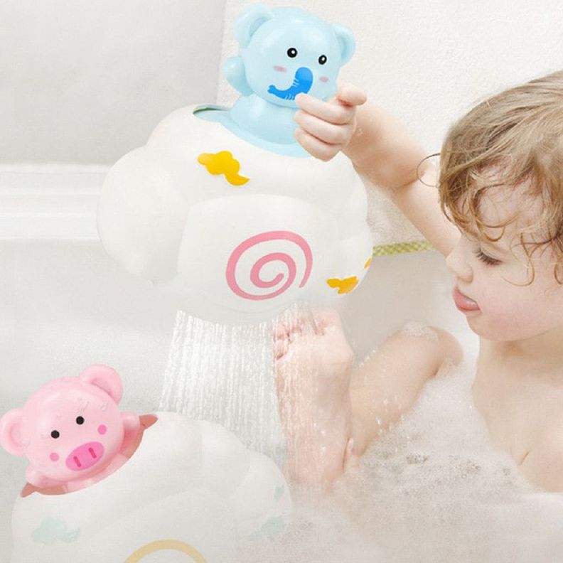 Set 6 Juguete Baño Chorro Agua Divertido Bebes Ducha Lau-7