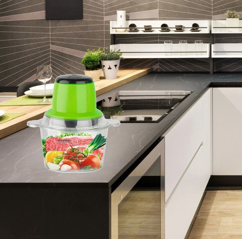 Procesaor Alimentos 2L Plastico Triturador Picador Lau-3