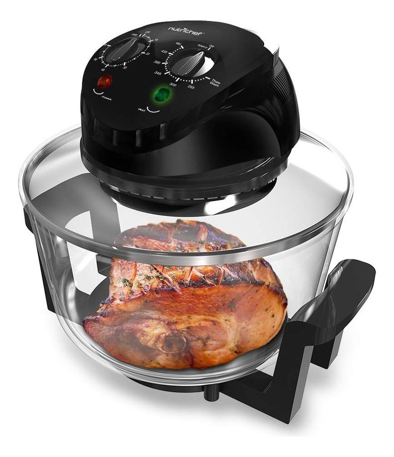 Freidora Aire 3 en 1 Halógena Cesta Antiadherente Horno Jhn-2