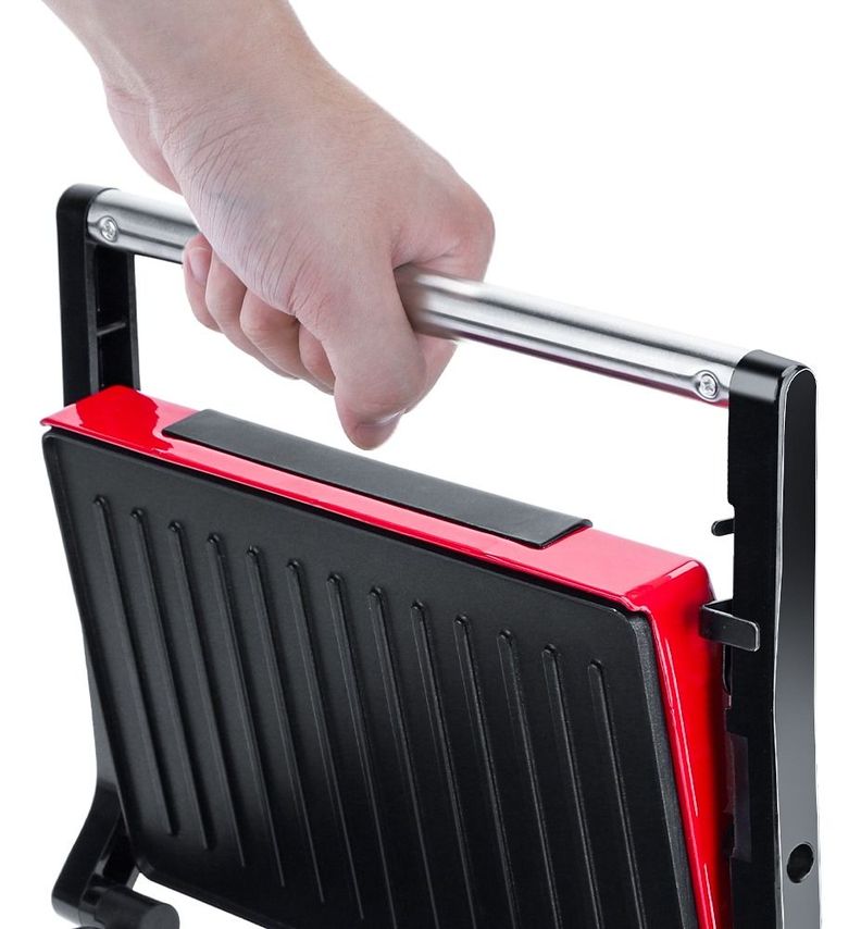 Máquina Panini Grill Parrilla Sandwichera Antiadherente Jhn-1