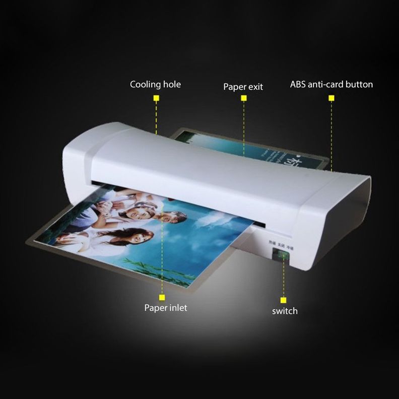 Máquina Laminadora Térmica A4 Frio Caliente Jhn-4