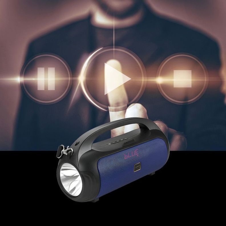 Parlante Altavoz Portátil Bluetooth Música Fiestas Lau-4