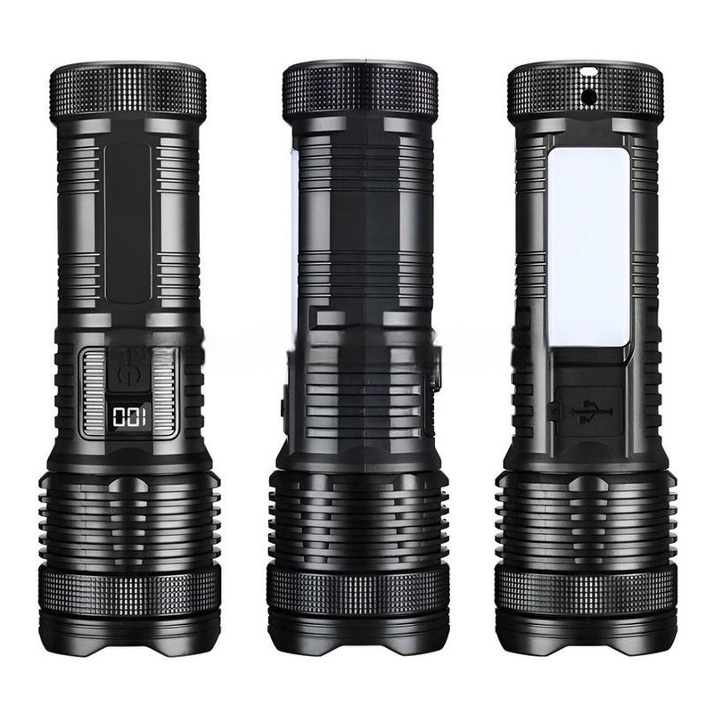 Linterna Alta Potencia Led Portatil Exteriores Lau-1