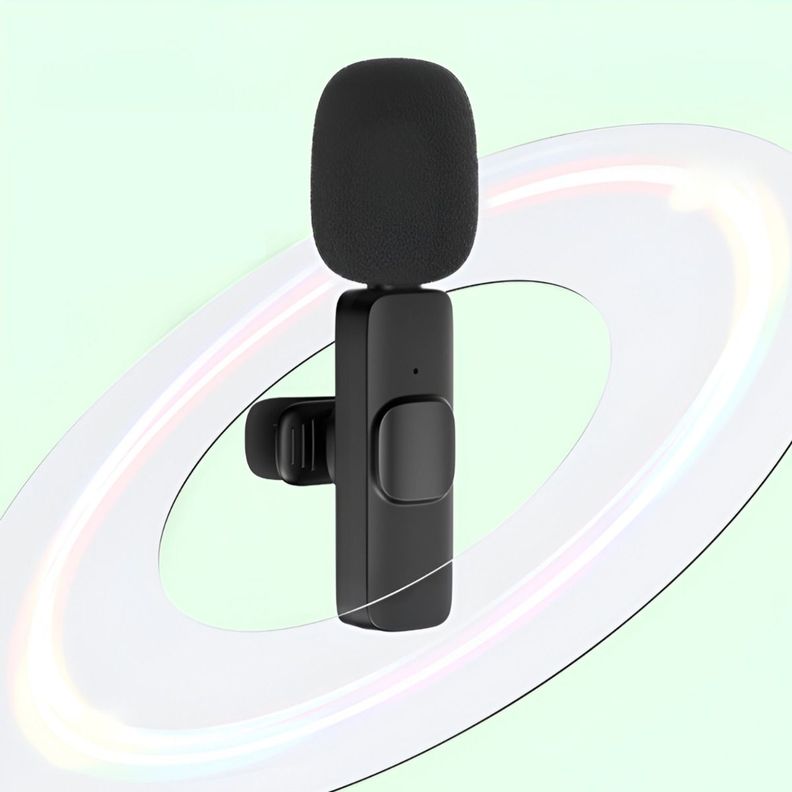 MICRÓFONO INALÁMBRICO Lavalier Balita Tipo C Plug-Play-9