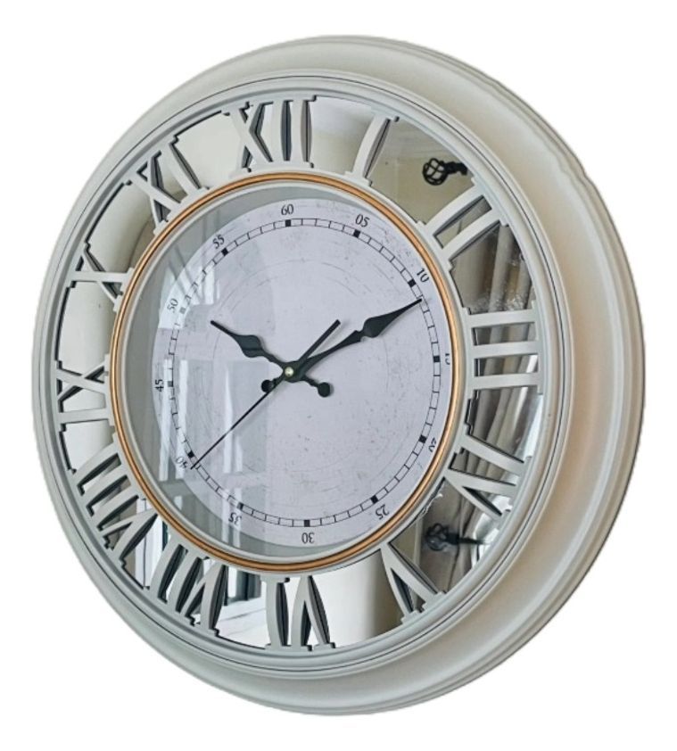 Reloj Pared Decorativo Vintage Grande Número Romano Jhn-0