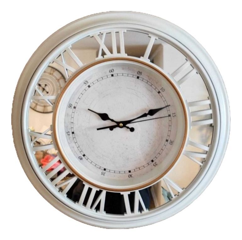 Reloj Pared Decorativo Vintage Grande Número Romano Jhn-1