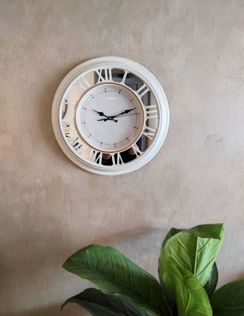 Reloj Pared Decorativo Vintage Grande Número Romano Jhn-2