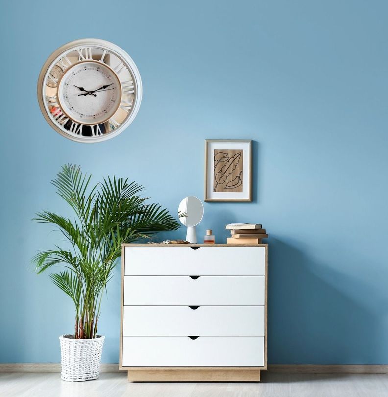 Reloj Pared Decorativo Vintage Grande Número Romano Jhn-5