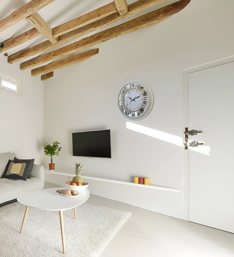 Reloj Pared Decorativo Vintage Grande Número Romano Jhn-9