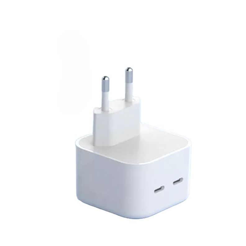 Cargador Cable Adaptador Tipo C X2 Carga Rapida Lau-1