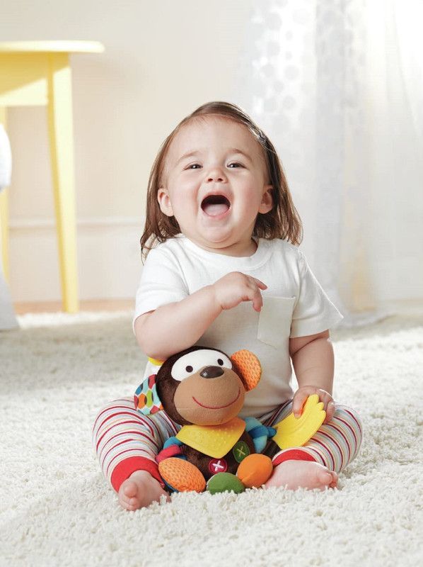 Mordedor Peluche Sensorial Estimulacion Colgante Bebes Lau-9