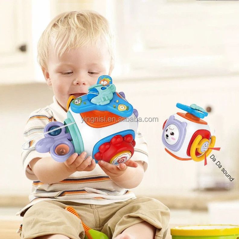 Juguete Cubo 8en1 Educativo Estimular Sonido Bebe Lau-1
