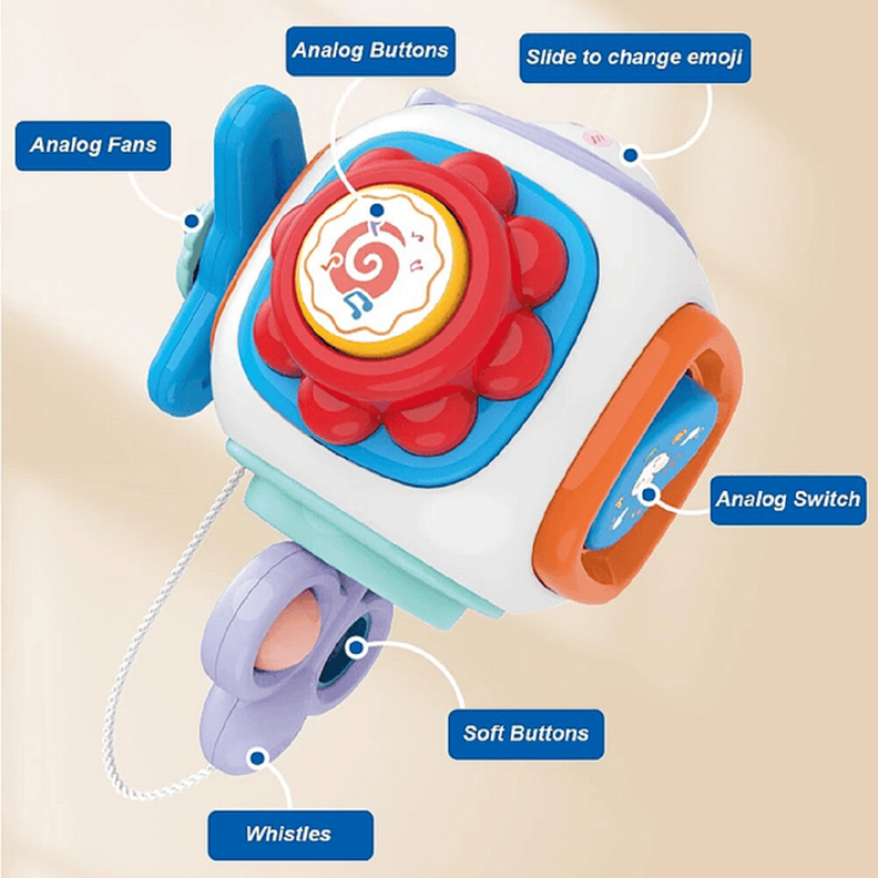 Juguete Cubo 8en1 Educativo Estimular Sonido Bebe Lau-7