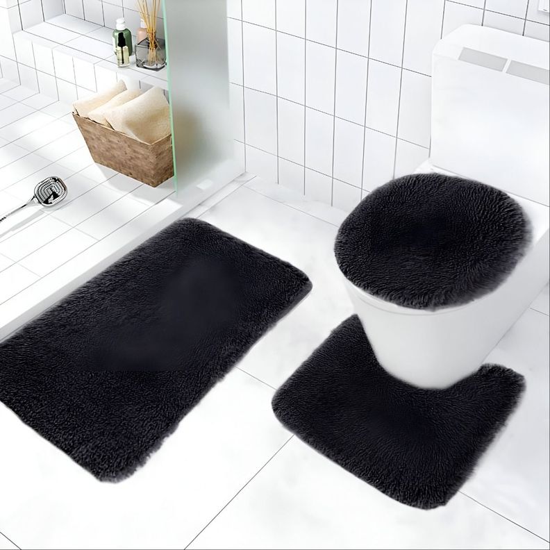 Alfombras Baño 3 Piezas Suave Antideslizante Jhn-3
