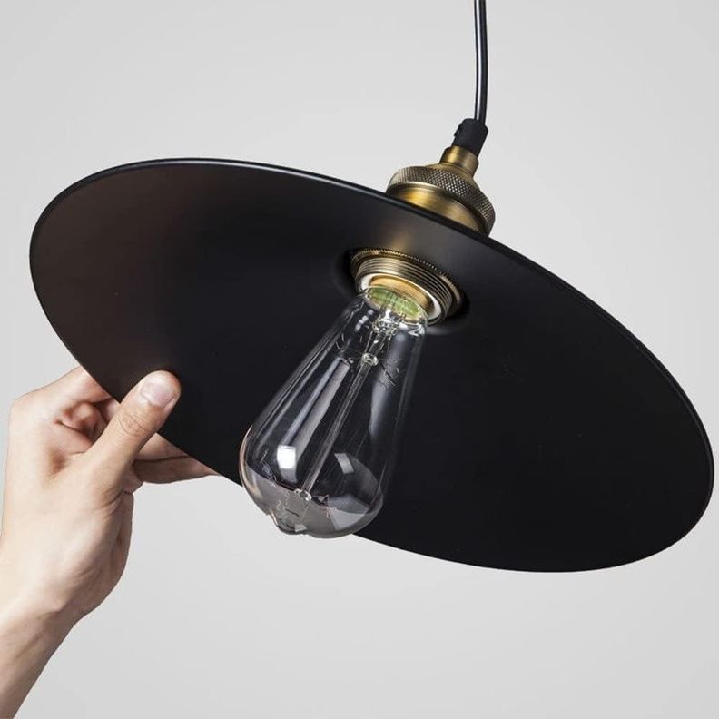 LÁMPARA DE TECHO Retro Luz Industrial Creativa Colgante 26-2
