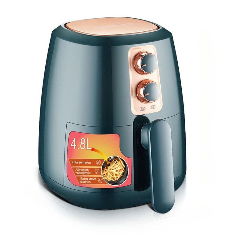 Freidora Aire 4,8L Control Manual Freir Antiadherente Lau-0