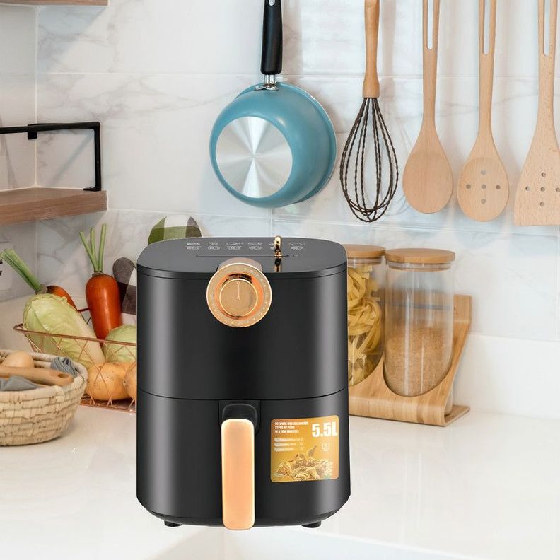Freidora Aire 5,5L Coccion Contro Manual Antiadherente Lau-1