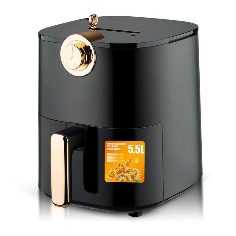 Freidora Aire 5,5L Coccion Contro Manual Antiadherente Lau-2