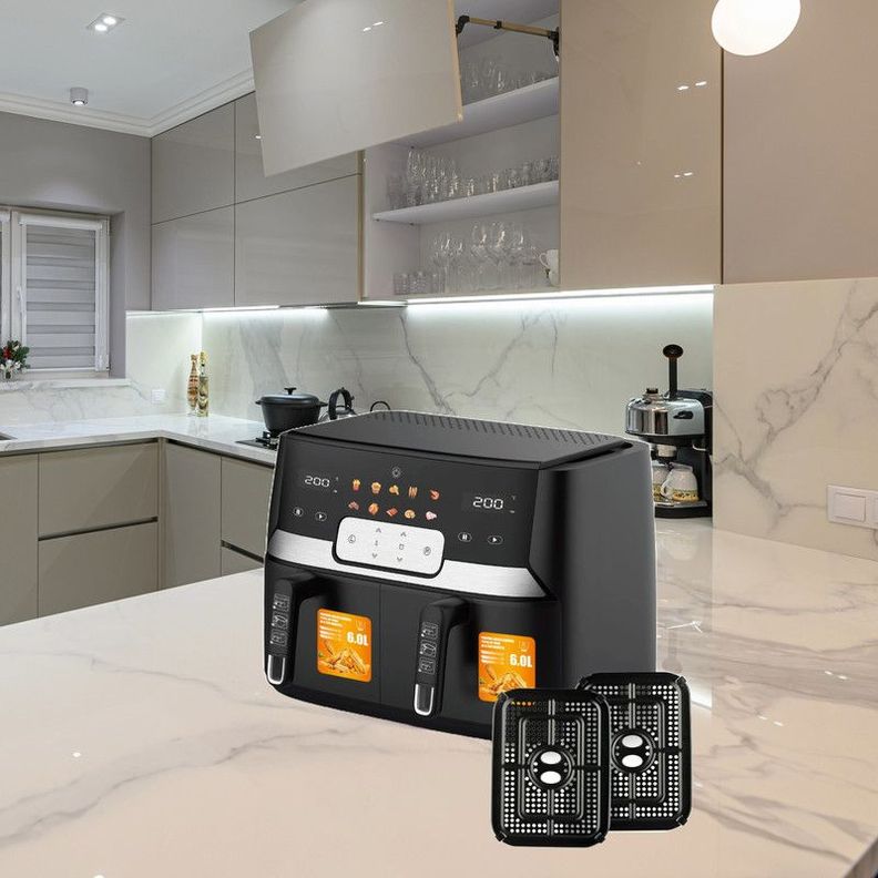 Freidora Aire 12L Doble Cesta Tecnologia Digital Cocina Lau-4