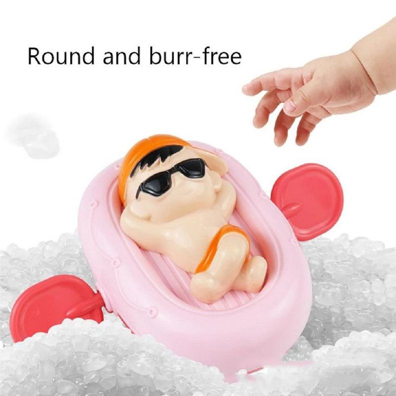 Set 5 Juguete Kayac Flotador Cuerda Baño Ducha Bebe Lau-0