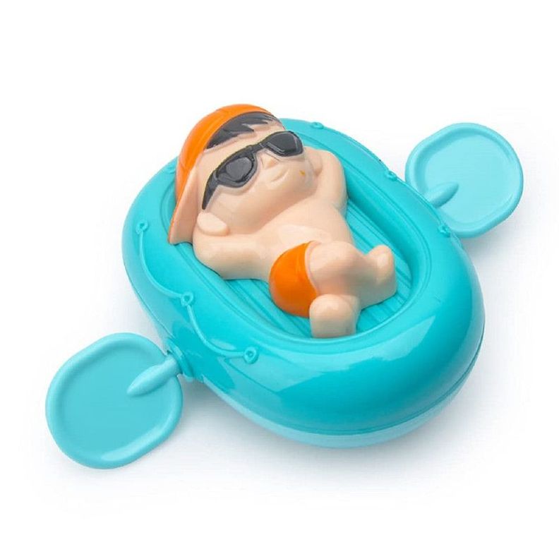Set 5 Juguete Kayac Flotador Cuerda Baño Ducha Bebe Lau-3