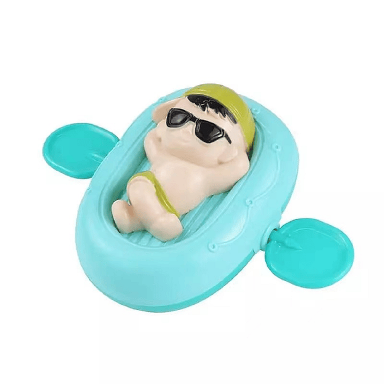 Set 5 Juguete Kayac Flotador Cuerda Baño Ducha Bebe Lau-6