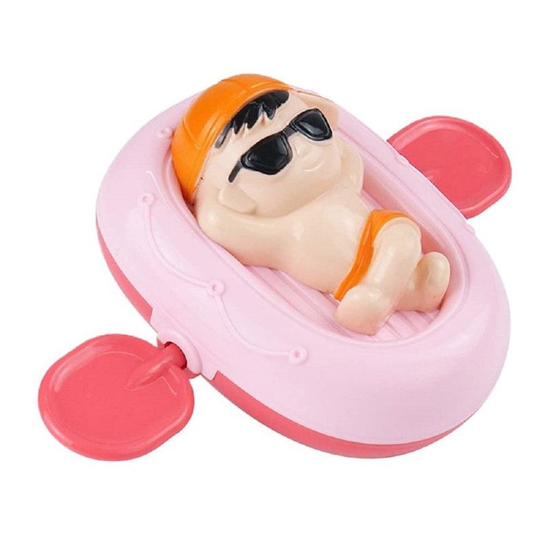 Set 5 Juguete Kayac Flotador Cuerda Baño Ducha Bebe Lau-8