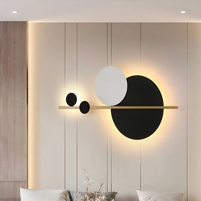 Aplique Pared Decorativo Circulares LED Interiores Jhn-6