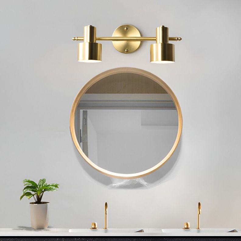 Lámpara Pared Techo Dorado 2 Luces LED Ajustable Jhn-5