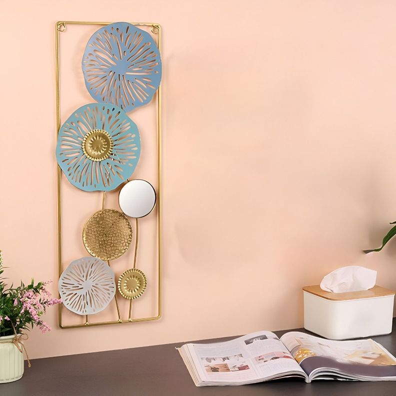 Decoración Espejo Pared Metal Ligero Moderno Elegante Jhn-3