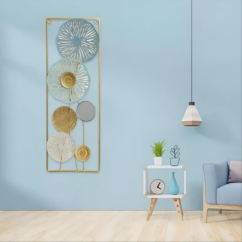Decoración Espejo Pared Metal Ligero Moderno Elegante Jhn-7
