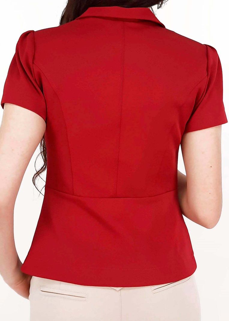  Blazer Manga Corta Poly Spandex-1