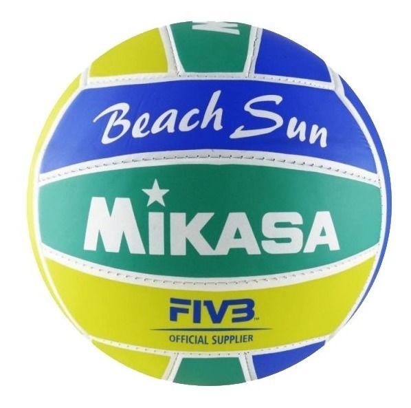 Balon Voleibol Volleyball Voley Playa Mikasa Beach Amarillo-0