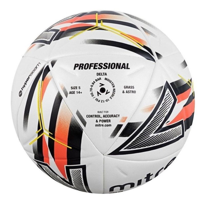 Balón De Fútbol Mitre New Delta N° 5 Profesional-4