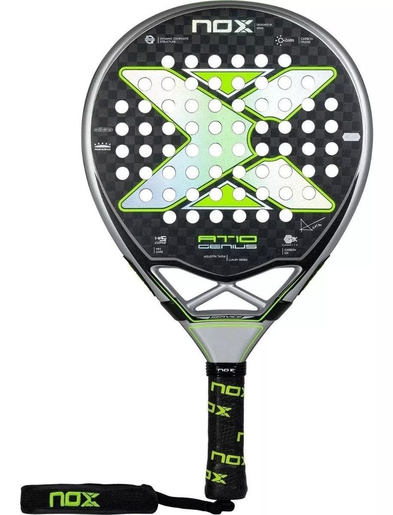 Pala Padel Nox Rough Surface At10 Genius 2023 12k By Agustin Tapia-0