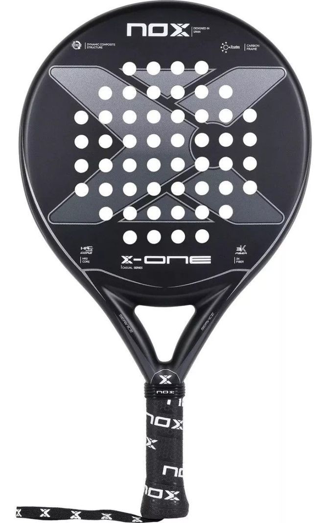 Pala Pádel Nox X - one Casual Series  Negra 2023-0