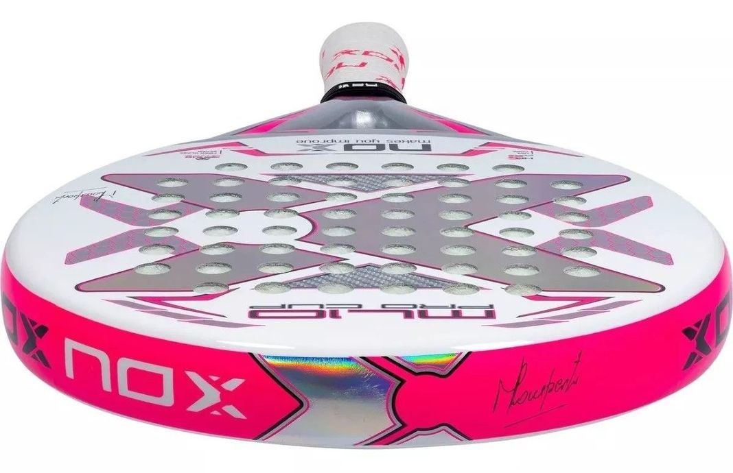 Pala Padel Nox Mujer Ml10 Pro Cup Silver 2023 + Funda-1