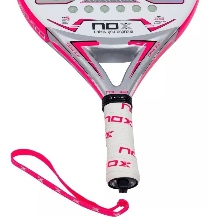Pala Padel Nox Mujer Ml10 Pro Cup Silver 2023 + Funda-3