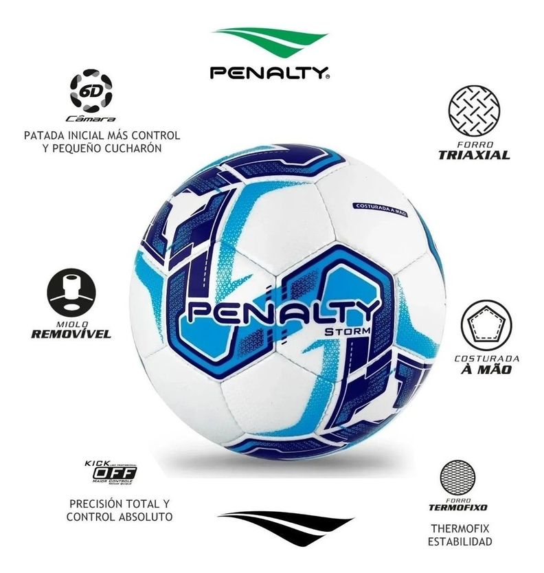 Balón de Futbolito / Baby Fútbol  Penalty Storm Bote Medio N° 4 -1