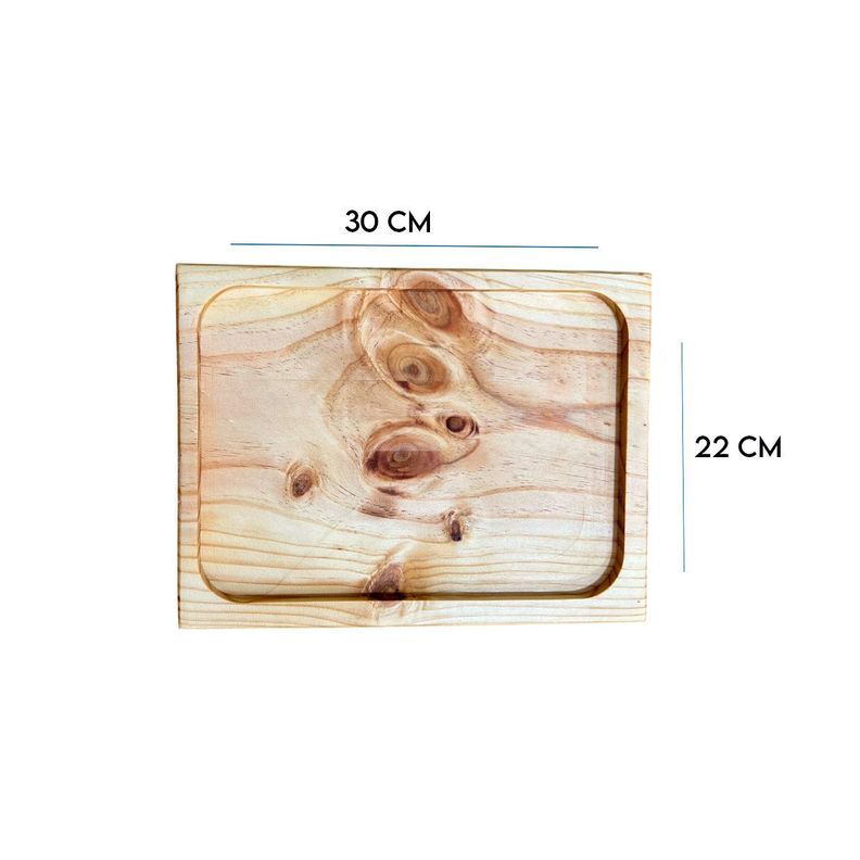 Tabla O Plato De Picoteo,picadillo O Cocktail Mod5, 30x22-1