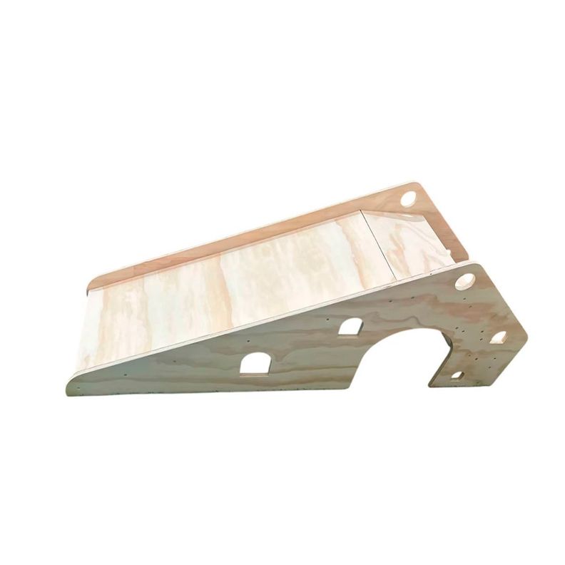 Resbalin de madera para niños montessori-2