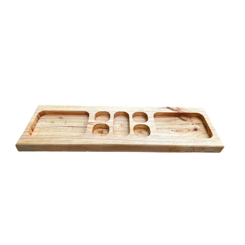 Tabla De Picoteo, Picadillo O Cocktail Mod 1, 80x23x4 Cm-0