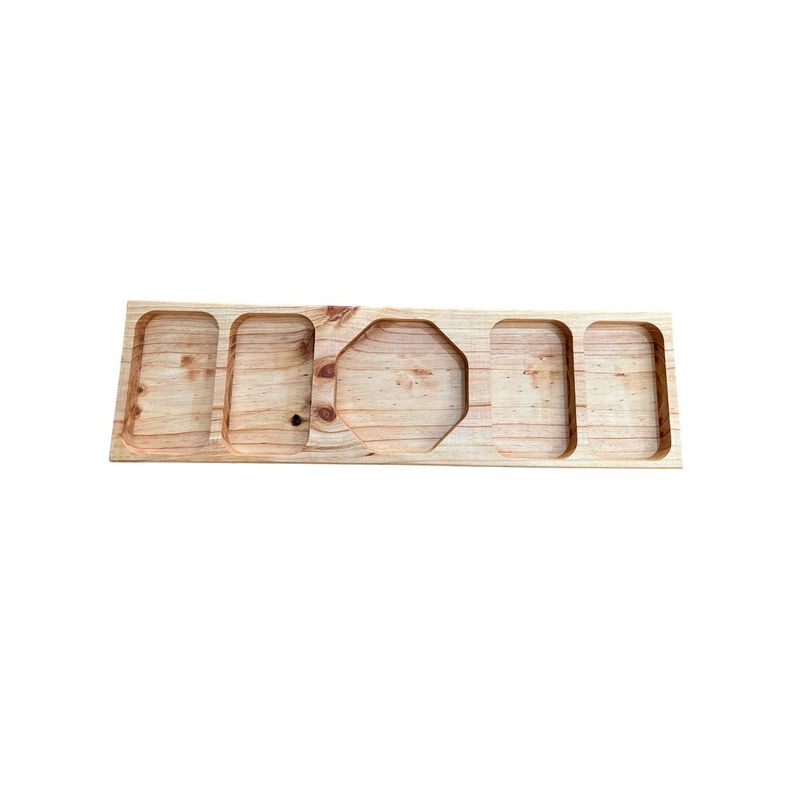 pack de 10 Tabla De Picoteo, Picadillo O Cocktail Mod2, 80x23x4 Cm-2