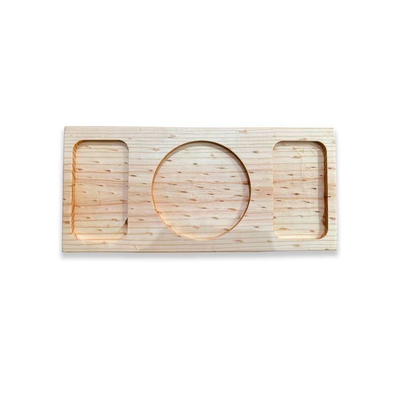 Tabla De Picoteo,picadillo O Cocktail Mod3, 50x23x2 Cm-0